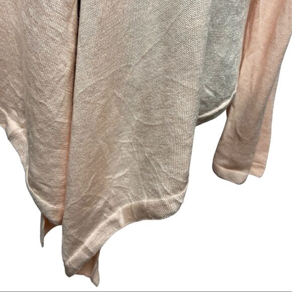 J Jill Pink Linen Blend Cardigan - Picture 7 of 8